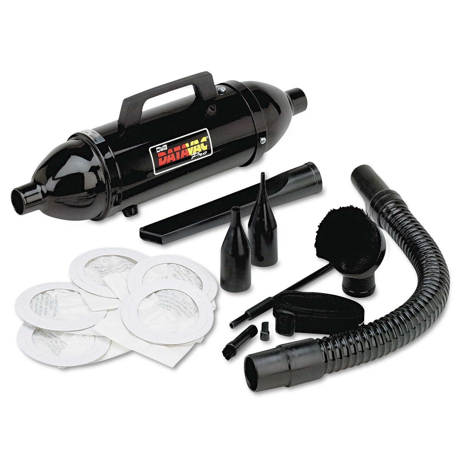 DataVac® Handheld Steel Vacuum/Blower, 0.5 hp, Black