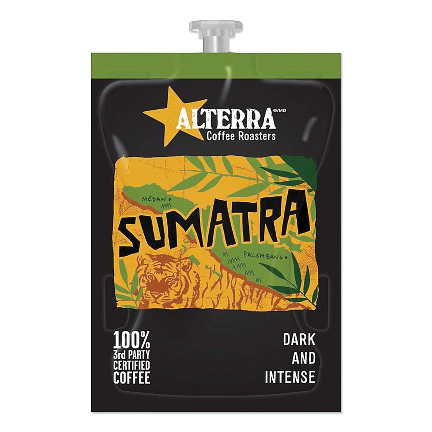 ALTERRA® Sumatra Blend Coffee Pod, Dark Roast, 0.3 oz, 100/Carton