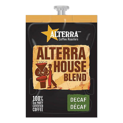 ALTERRA® Coffee Freshpack Pods, House Blend Decaf, Light Roast, 0.25, 100/Carton - Flipcost