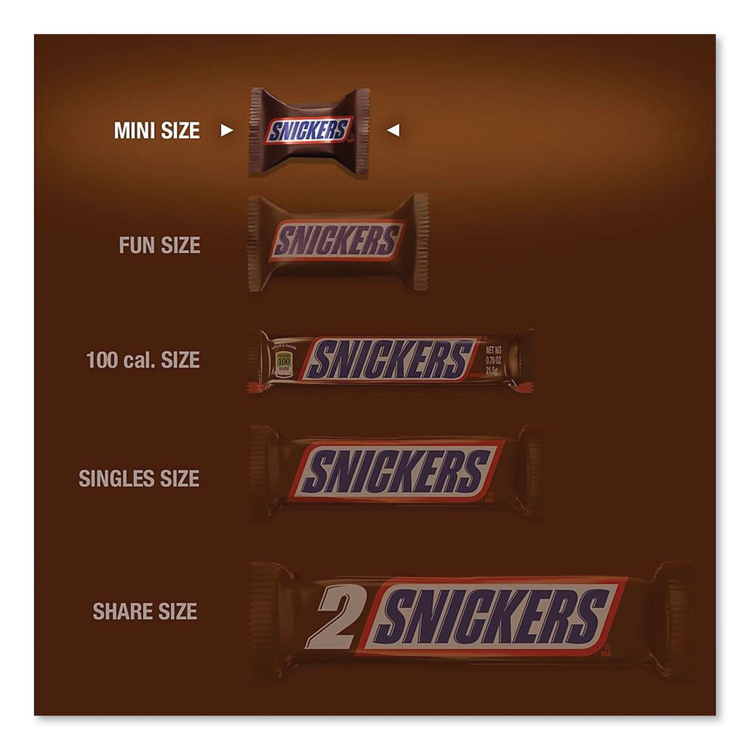 Minis Size Chocolate Bars, Milk Chocolate, 40 oz, 2/Bundle Snickers® Flipcost