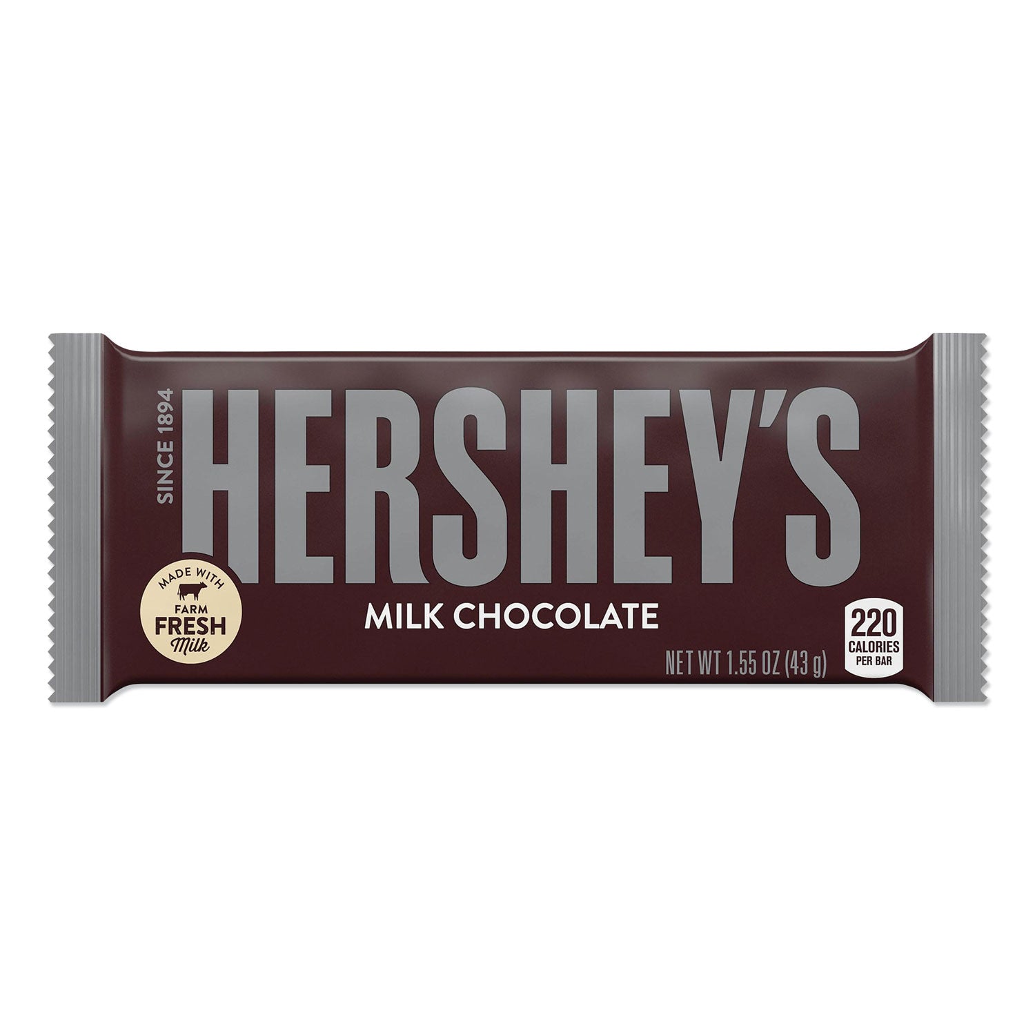 Chocolate Bars, Milk Chocolate, 55.8 oz, 36/Box Hershey®'s Flipcost