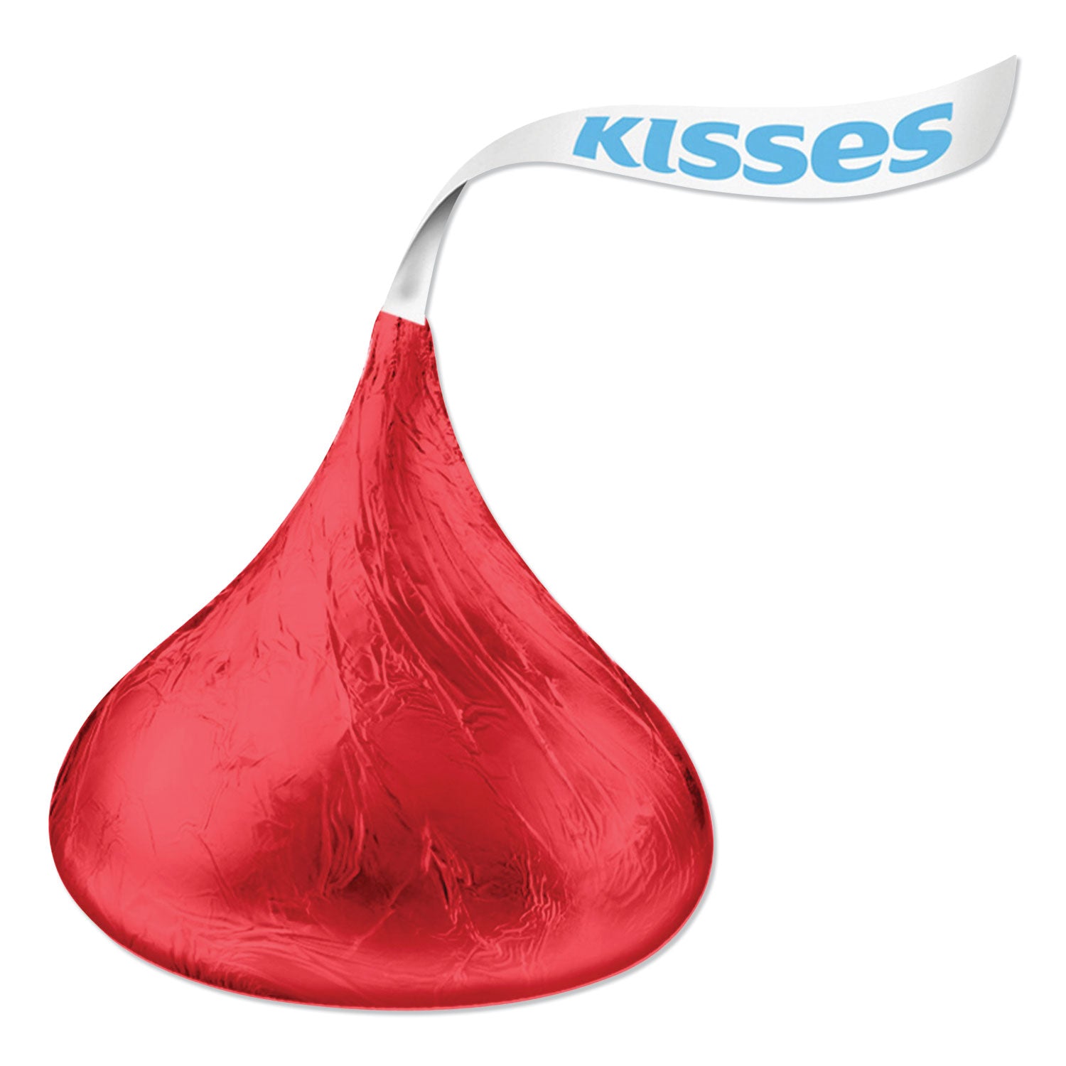 Hershey®'s Kisses, Milk Chocolate, Red Wrappers, 66.7 Oz Bag