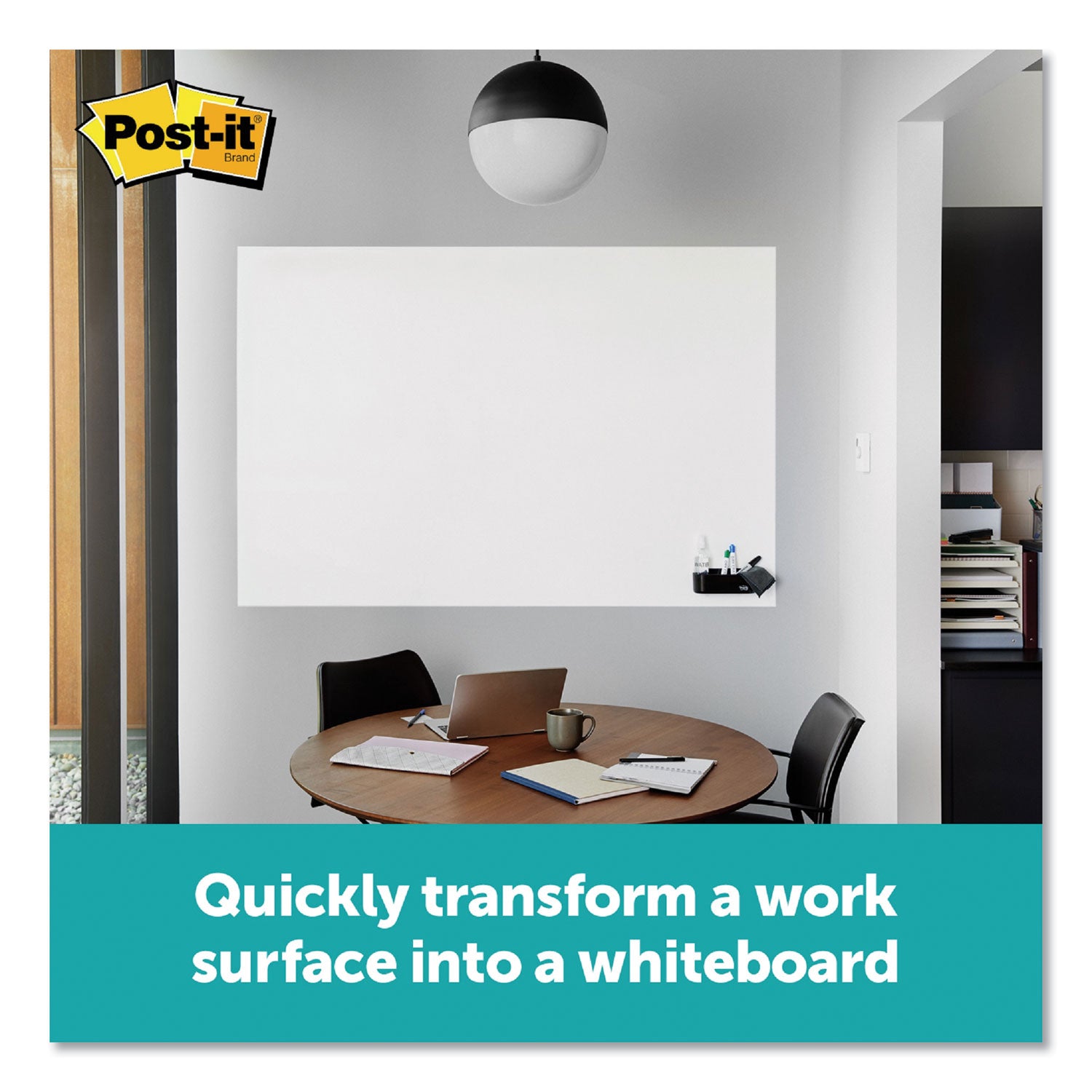 Post-it® Flex Write Surface, 36 x 24, White Surface