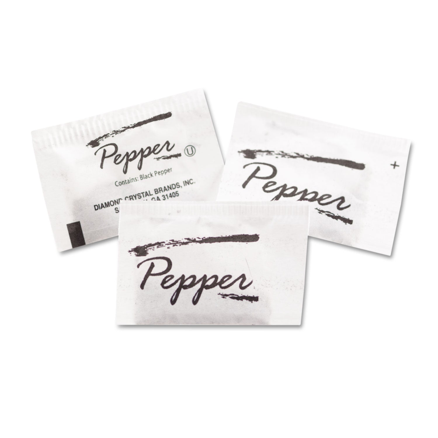 Diamond Crystal Pepper Packets, 0.1 grams, 3,000/Carton