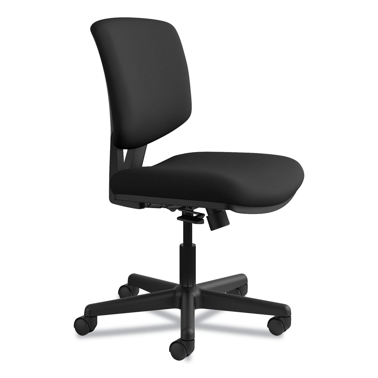 HON® Volt Series Task Chair with Synchro-Tilt, Supports Up to 250 lb, 18" to 22.25" Seat Height, Black