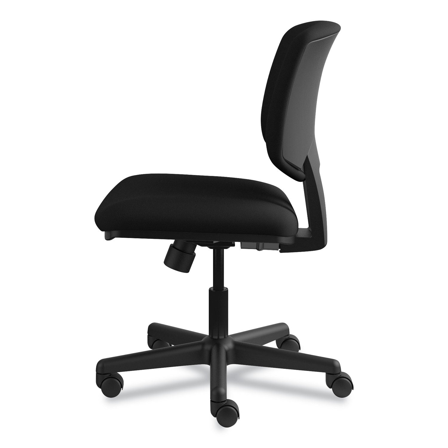 HON® Volt Series Task Chair, Supports Up to 250 lb, 18" to 22.25" Seat Height, Black