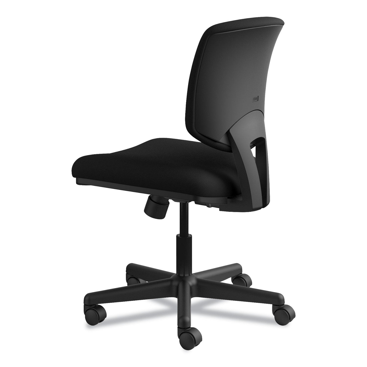 HON® Volt Series Task Chair, Supports Up to 250 lb, 18" to 22.25" Seat Height, Black