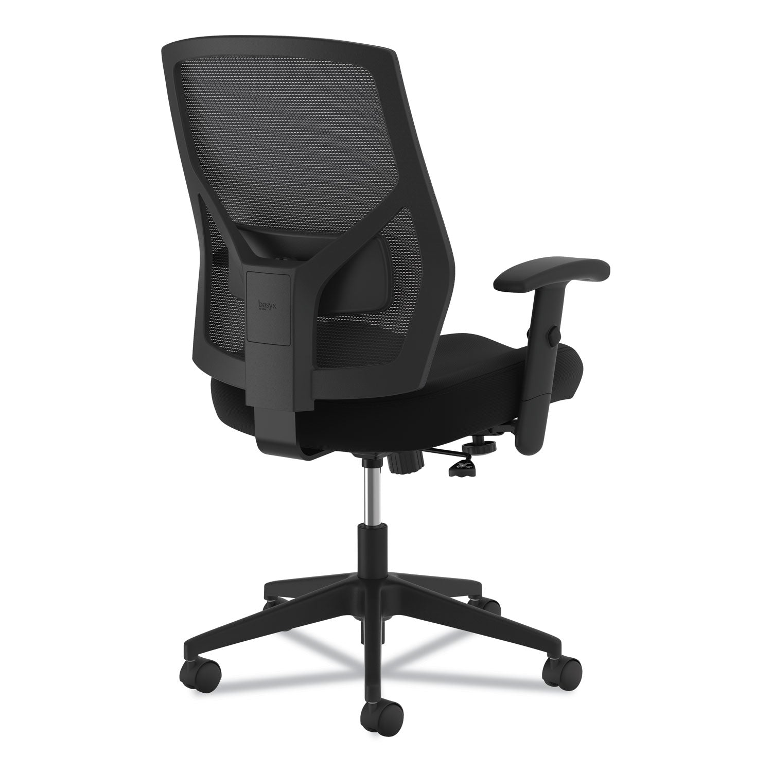 HON® VL581 High-Back Task Chair, Supports Up to 250 lb, 18" to 22" Seat Height, Black