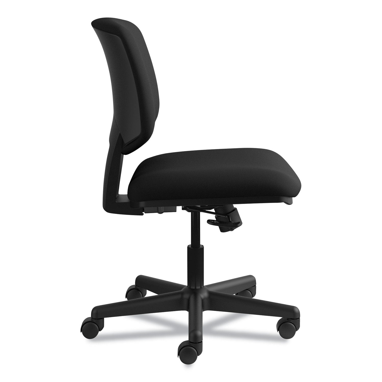 HON® Volt Series Task Chair, Supports Up to 250 lb, 18" to 22.25" Seat Height, Black