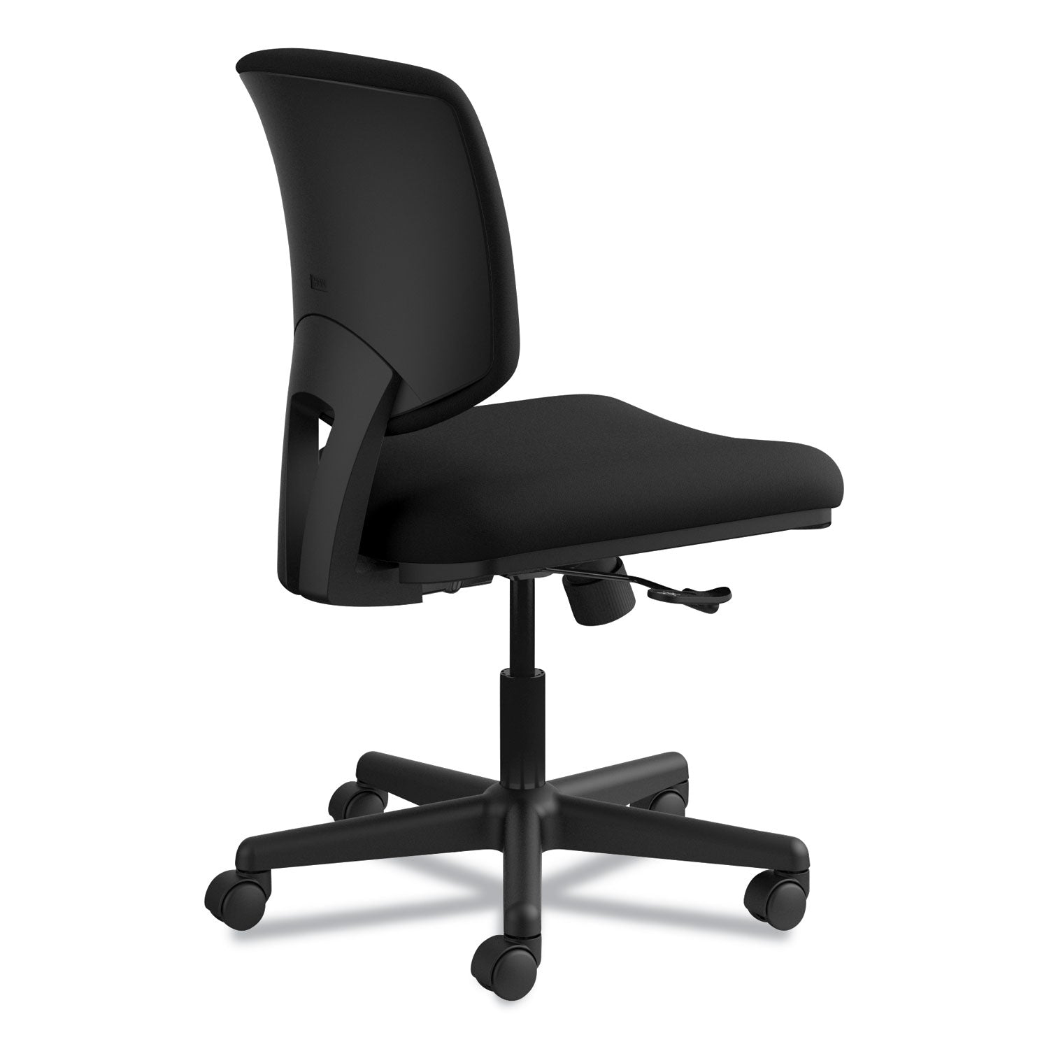 HON® Volt Series Task Chair, Supports Up to 250 lb, 18" to 22.25" Seat Height, Black