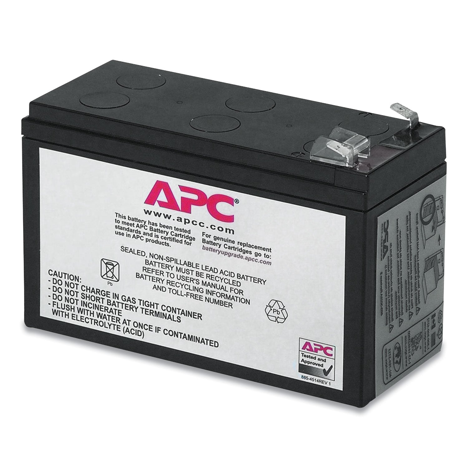 UPS Replacement Battery, Cartridge #2 (RBC2) APC® Flipcost