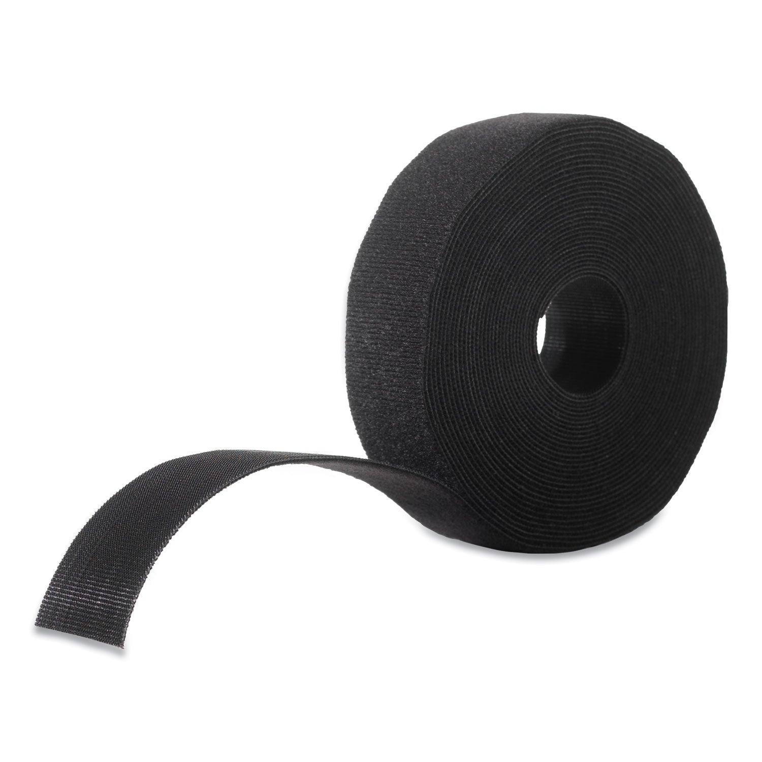 VELCRO® Brand ONE-WRAP Pre-Cut Standard Ties, 0.75" x 12", Black