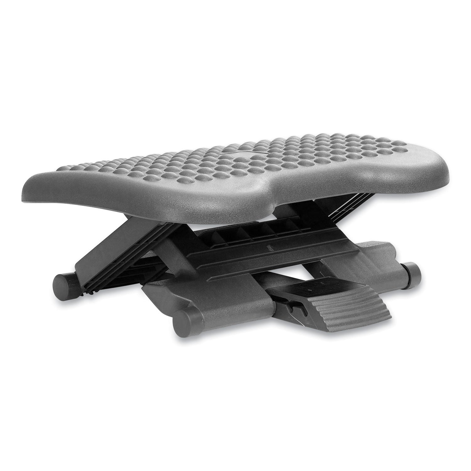 Mind Reader Comfy Footrest, 18w x 13.4d x 4.3h, Black