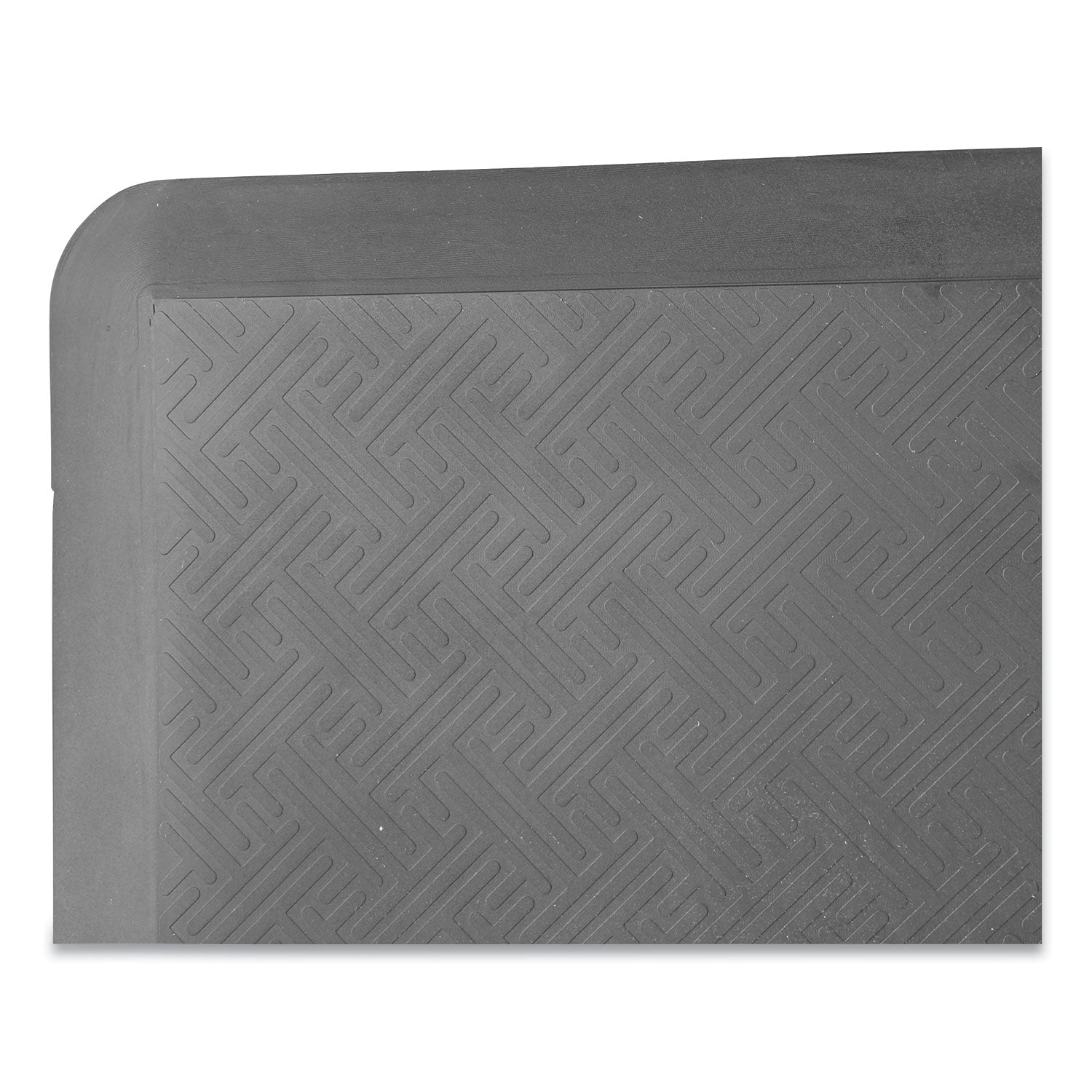 Anti-Fatigue Mat, 35.25 x 19.5, Black Mind Reader Flipcost