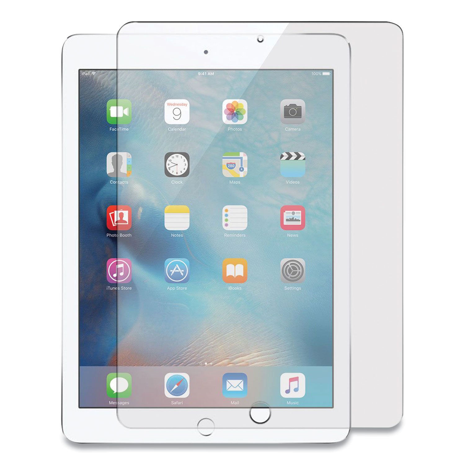 Tempered Glass Screen Protector for iPad 5th Gen/6th Gen/iPad Air/iPad Air 2/iPad Pro 9.7