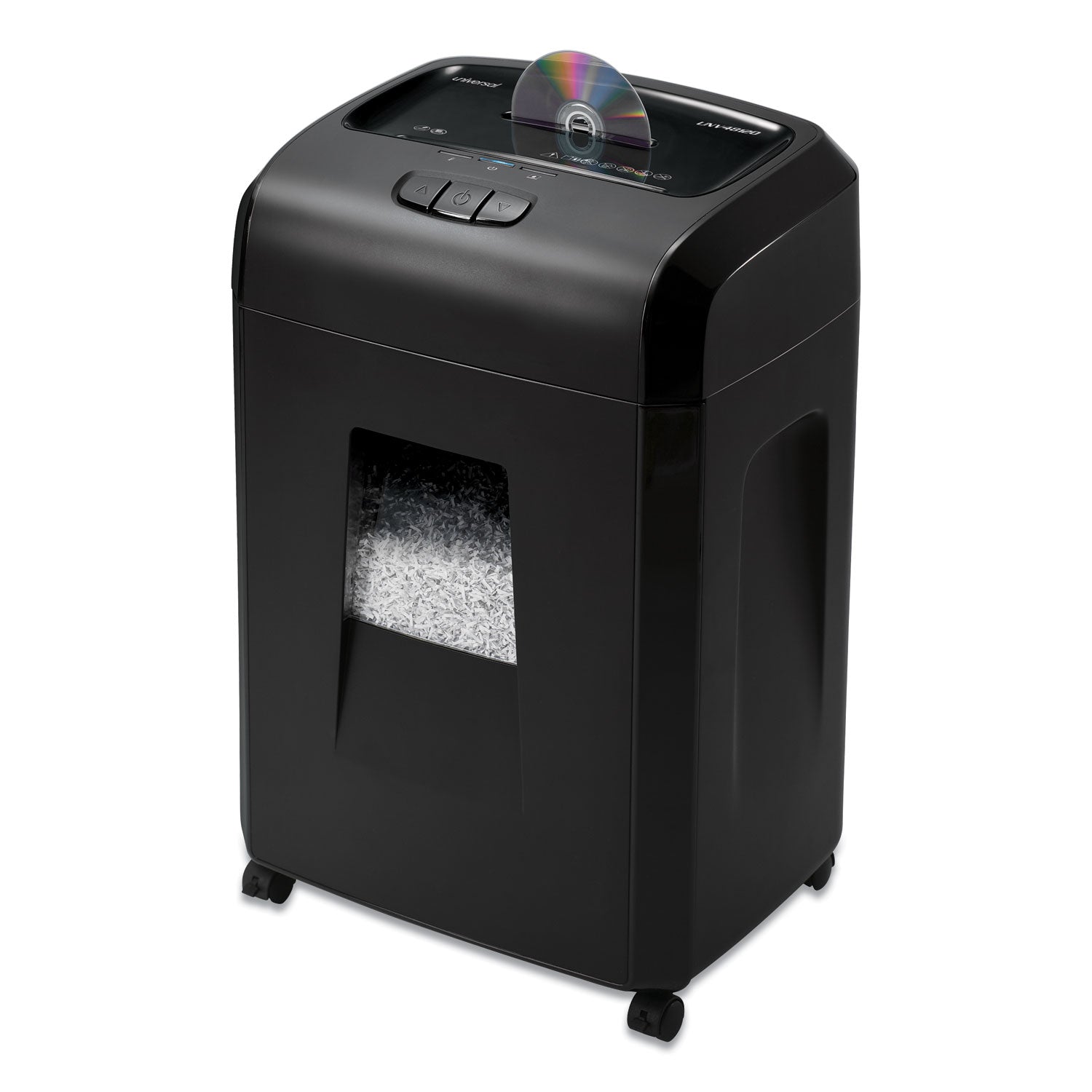 Universal® 48120 Heavy-Duty Micro-Cut Shredder, 20 Manual Sheet Capacity