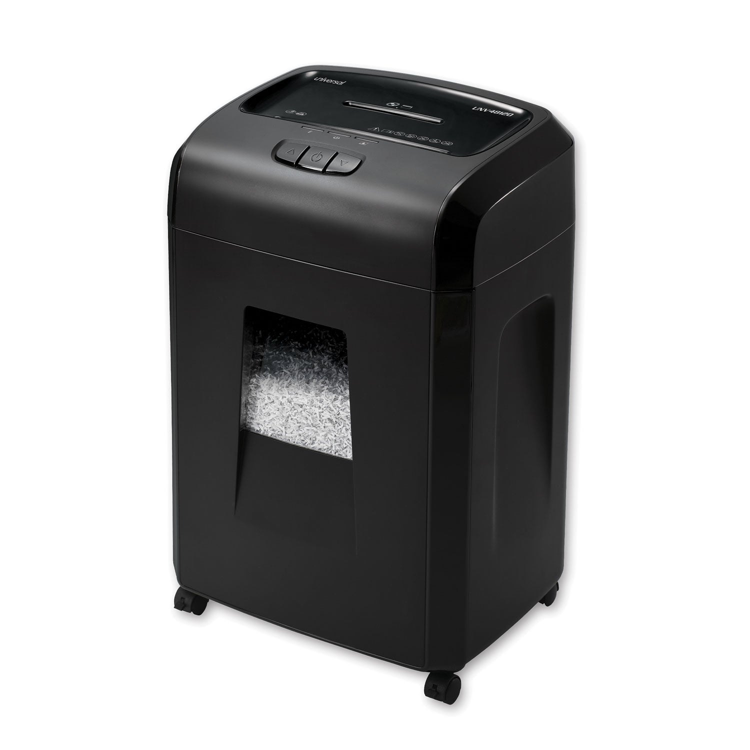 Universal® 48120 Heavy-Duty Micro-Cut Shredder, 20 Manual Sheet Capacity