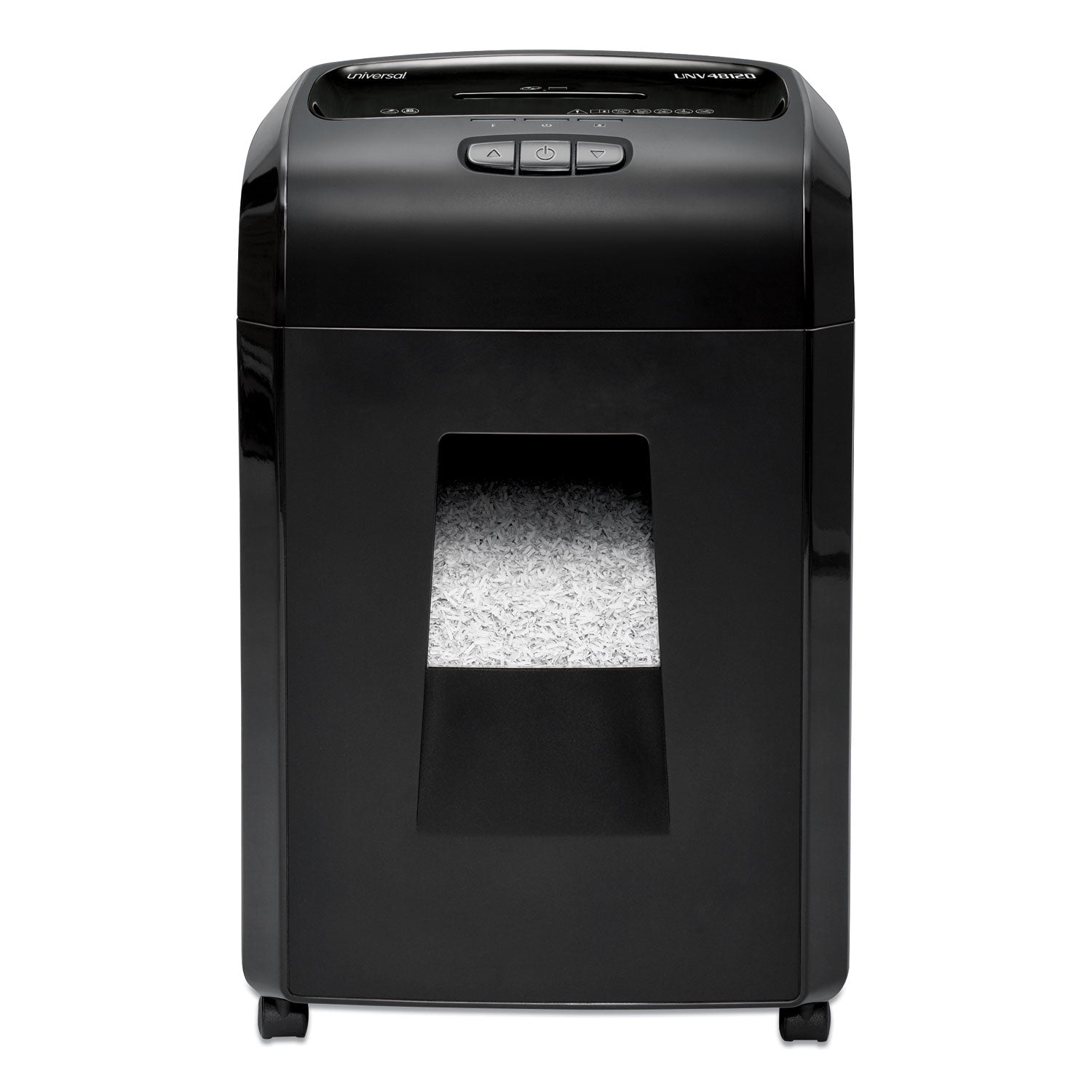 Universal® 48120 Heavy-Duty Micro-Cut Shredder, 20 Manual Sheet Capacity