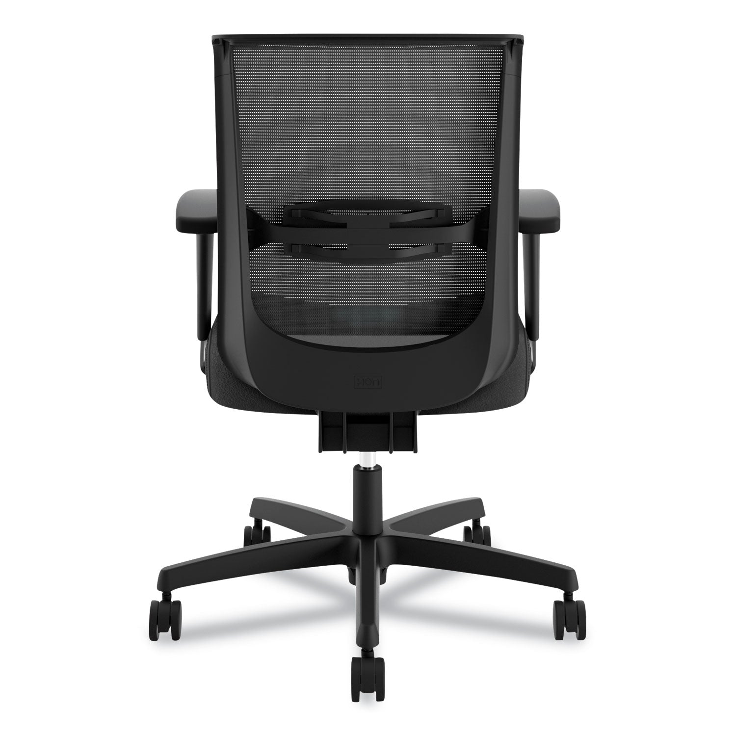 HON® Convergence Mid-Back Task Chair, Synchro-Tilt and Seat Glide, Supports Up to 275 lb, Black