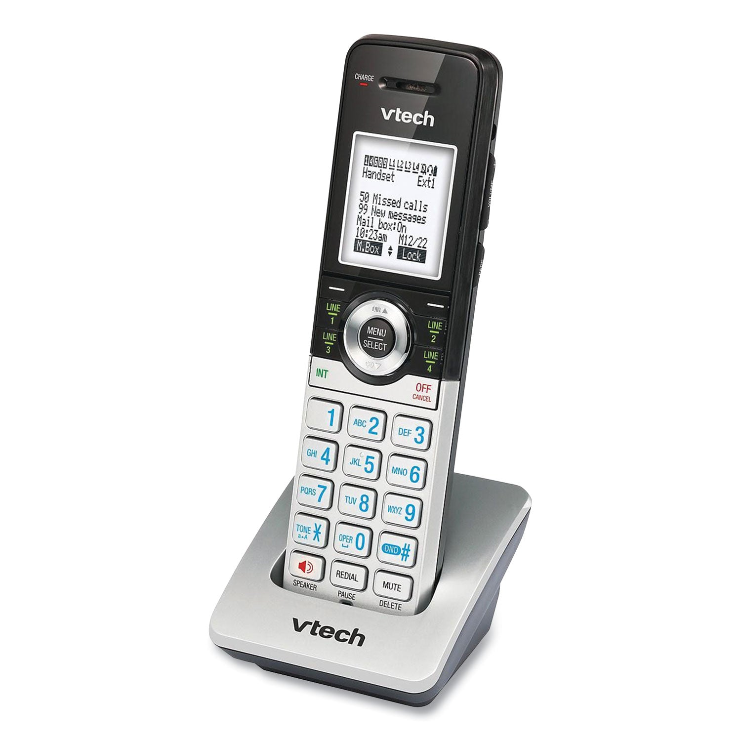 CM18045 Four-Line Business System Extension Handset for Use With Vtech CM18445 Vtech® Flipcost