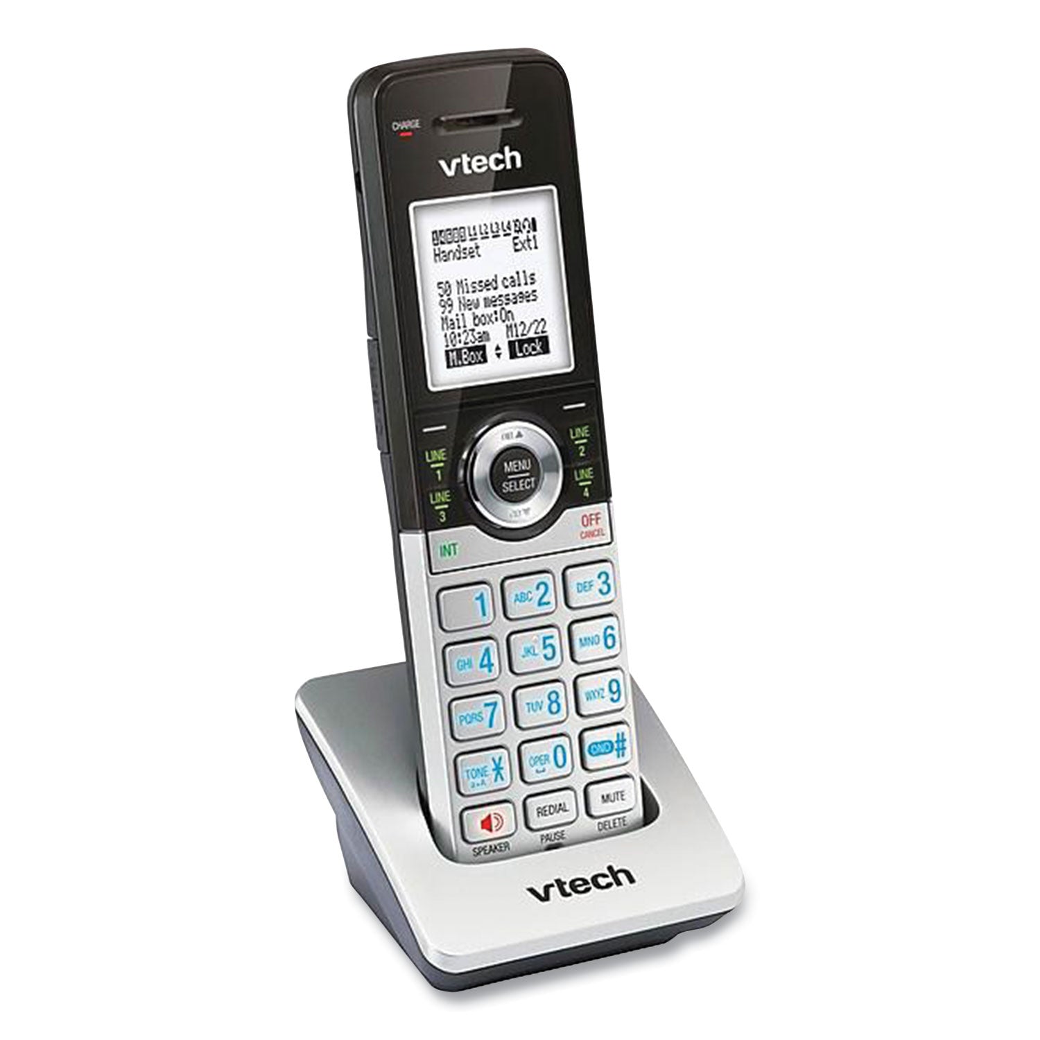 CM18045 Four-Line Business System Extension Handset for Use With Vtech CM18445 Vtech® Flipcost