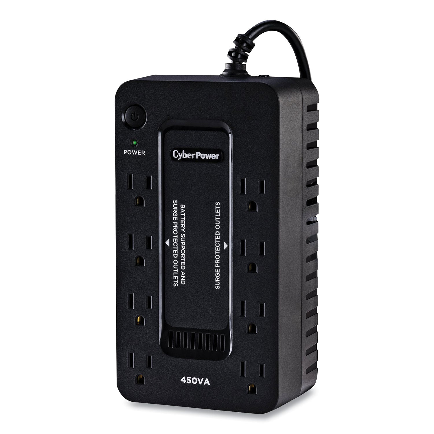 SE450G1 UPS Battery Backup, 8 Outlets, 450 VA, 890 J CyberPower® Flipcost