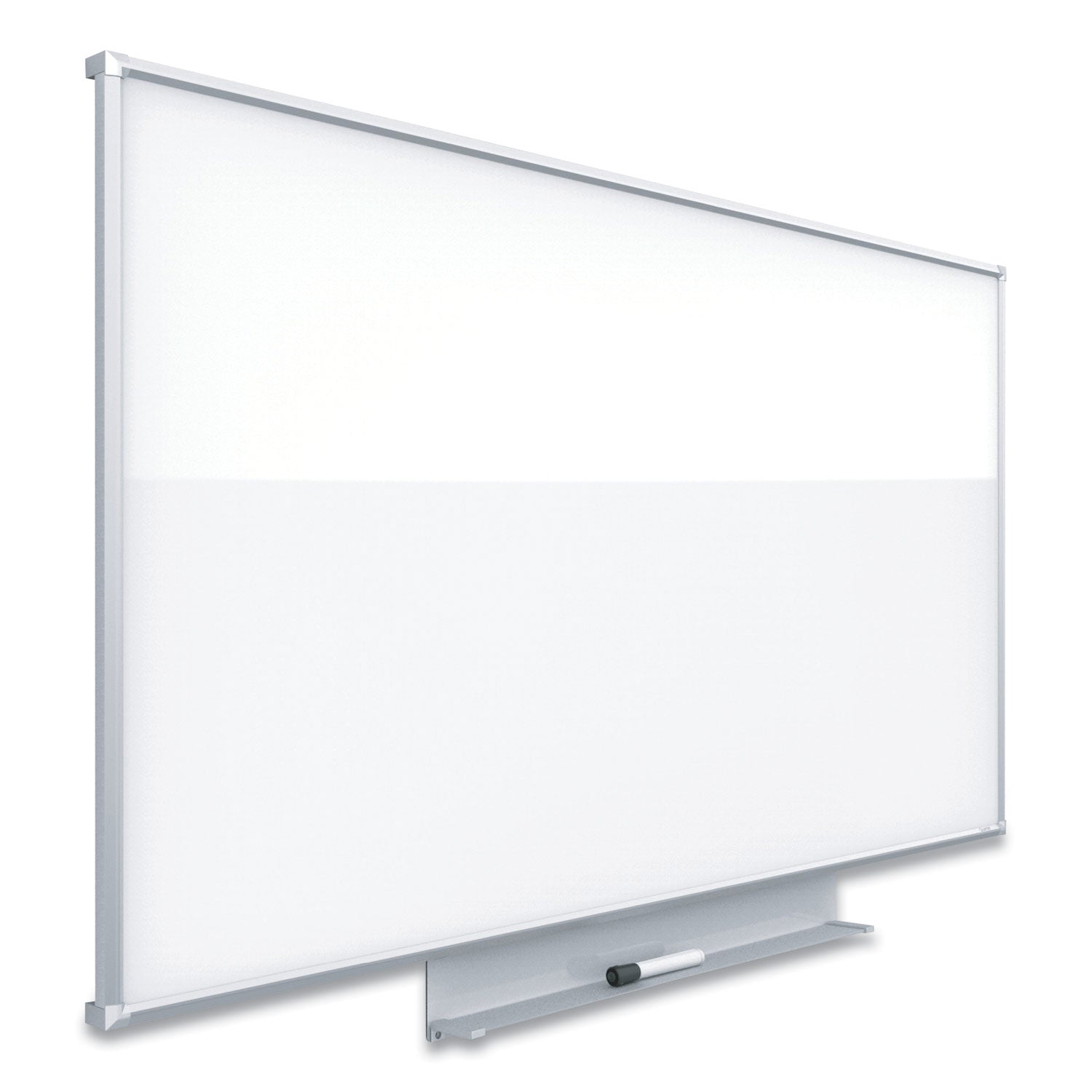 3M™ Porcelain Dry Erase Boards, Widescreen, 72 x 48, White Surface, Aluminum Frame