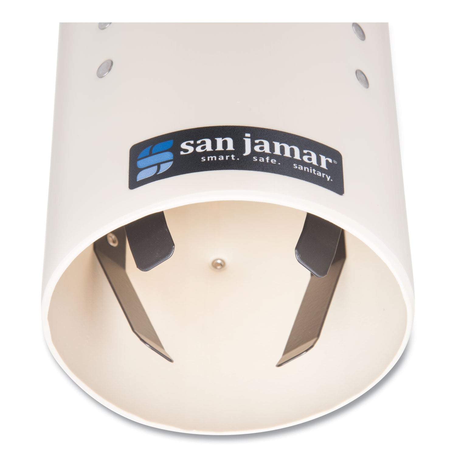 San Jamar® Foam Cup Dispenser with Removable Cap, For 4 oz to 10 oz Cups, Sand