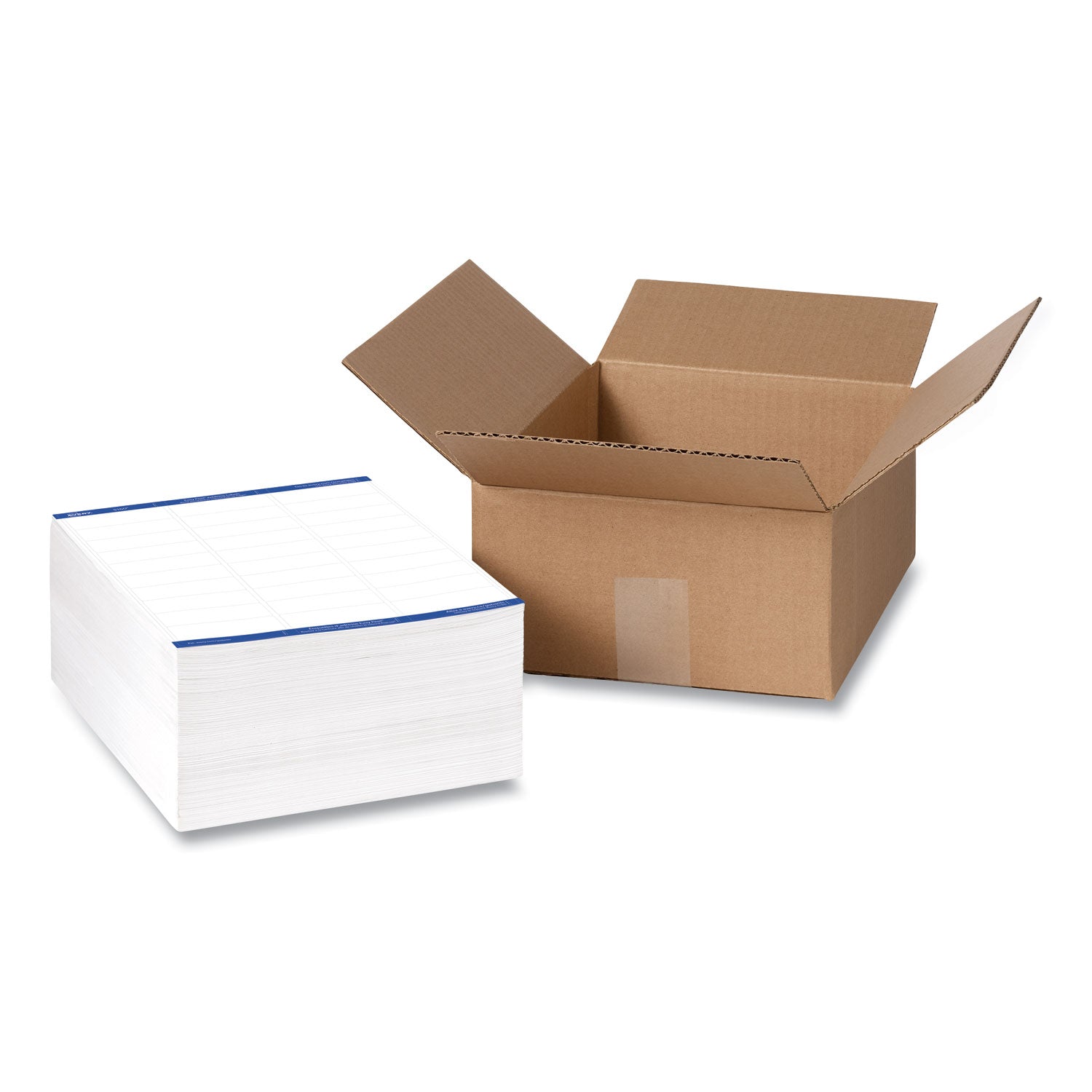 Easy Peel White Address Labels w/ Sure Feed Technology, Laser Printers, 1 x 2.63, White, 30/Sheet, 500 Sheets/Box