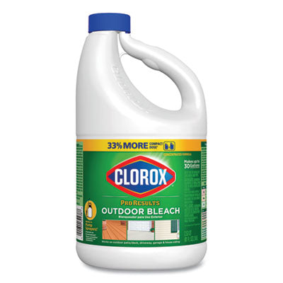 Outdoor Bleach, 81 oz Bottle, 6/Carton Flipcost Flipcost