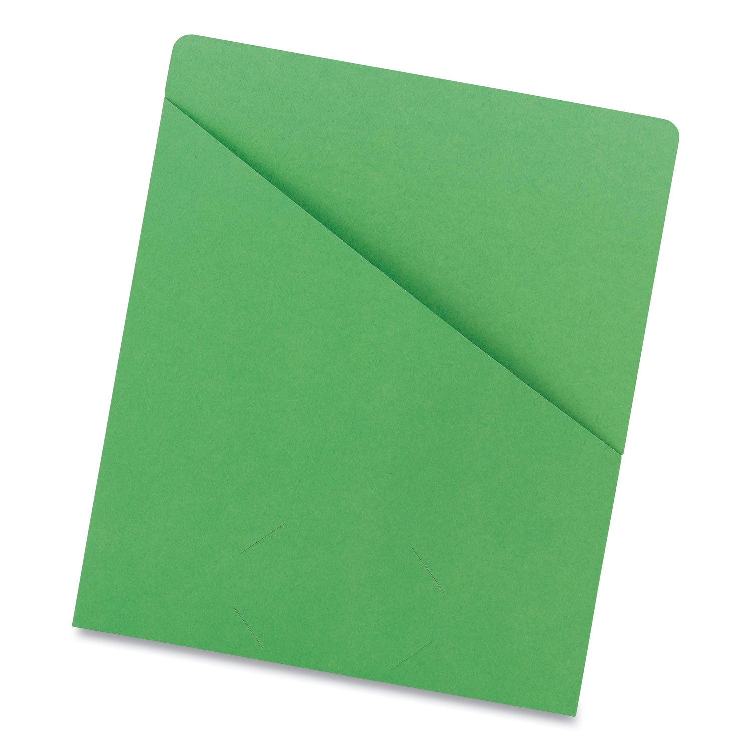 File Jackets, Letter Size, Green, 25/Pack Smead Flipcost