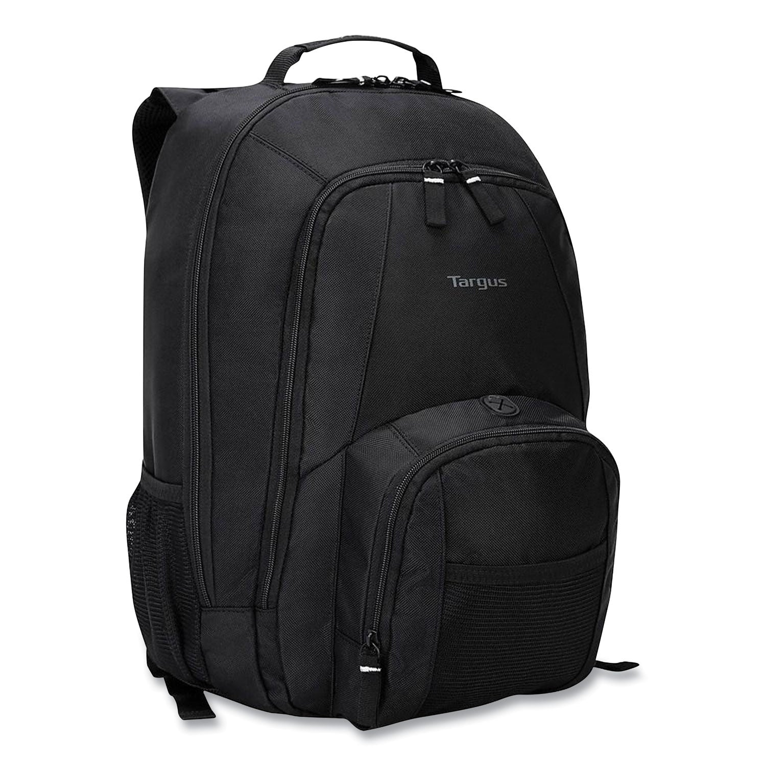 Targus® Groove Laptop Backpack, Fits Devices Up to 15.4", Nylon/PVC, 15 x 7 x 18, Black