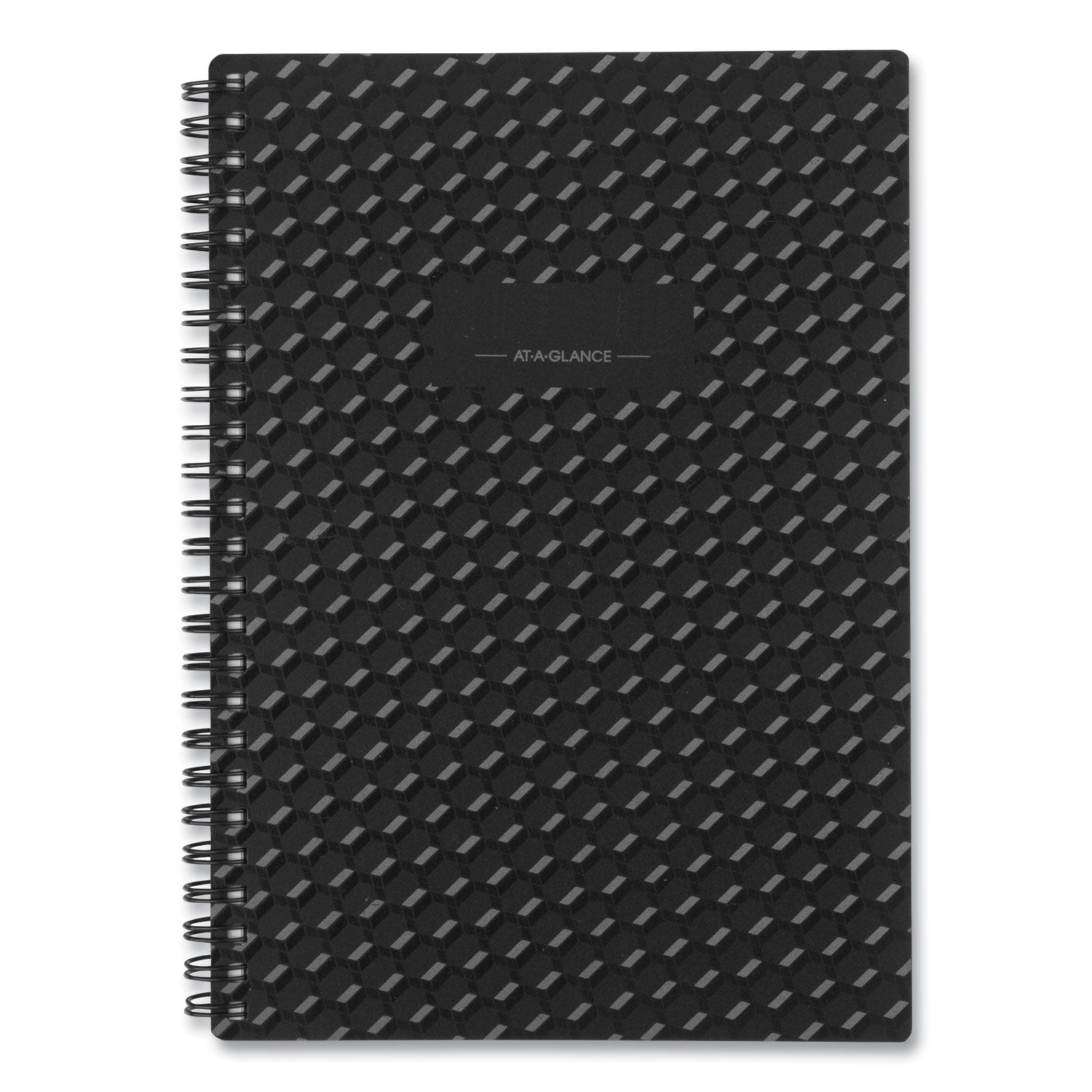 AT-A-GLANCE® Elevation Academic Weekly/Monthly Planner, 8.5 x 5.5, Black Cover, 12-Month (July to June): 2024 to 2025