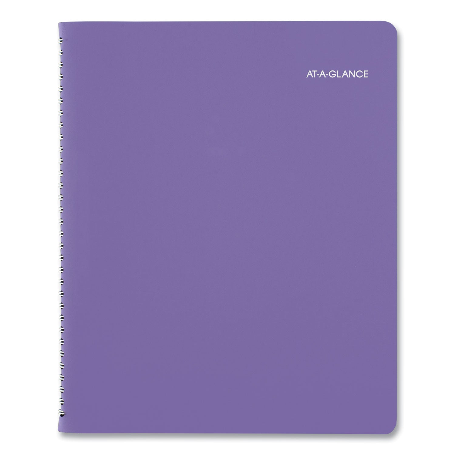 AT-A-GLANCE® Beautiful Day Weekly/Monthly Planner, Vertical-Column Format, 11 x 8.5, Purple Cover, 13-Month: Jan 2025 to Jan 2026