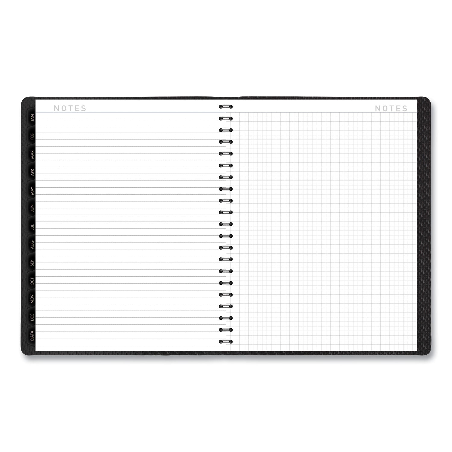 AT-A-GLANCE® Contemporary Weekly/Monthly Planner, Vertical-Column Format, 11 x 8.25, Graphite Cover, 12-Month (Jan to Dec): 2025