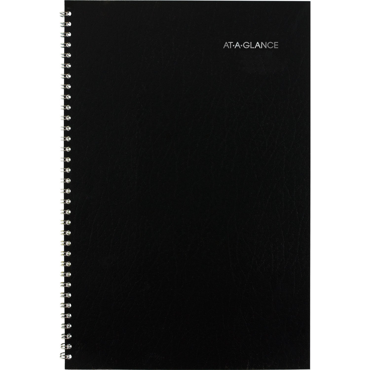 AT-A-GLANCE® DayMinder Monthly Planner, Academic Year, Ruled Blocks, 12 x 8, Black Cover, 14-Month (July to Aug): 2024 to 2025