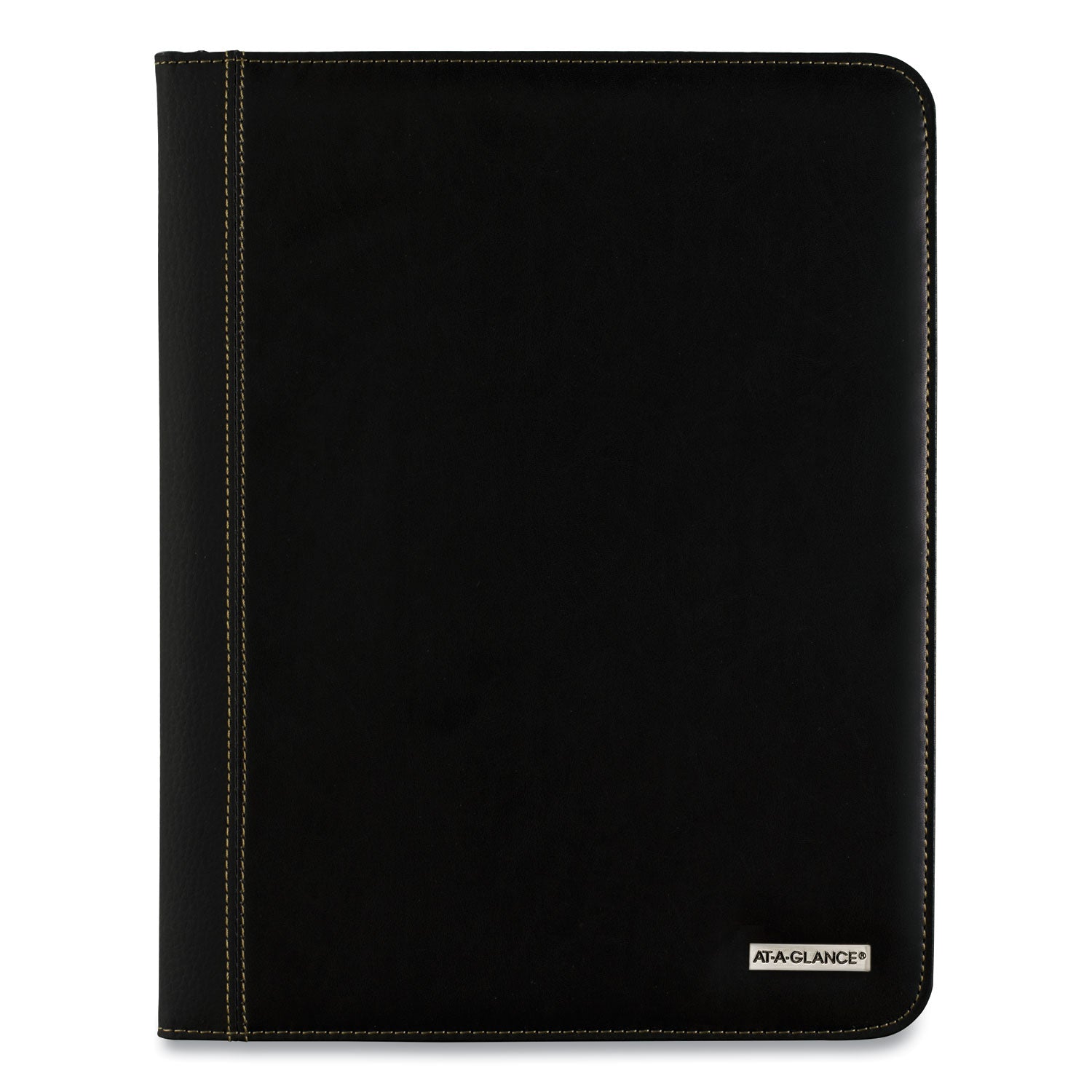 AT-A-GLANCE® Executive Monthly Padfolio, 11 x 9, Black Cover, 13-Month: Jan 2025 to Jan 2026