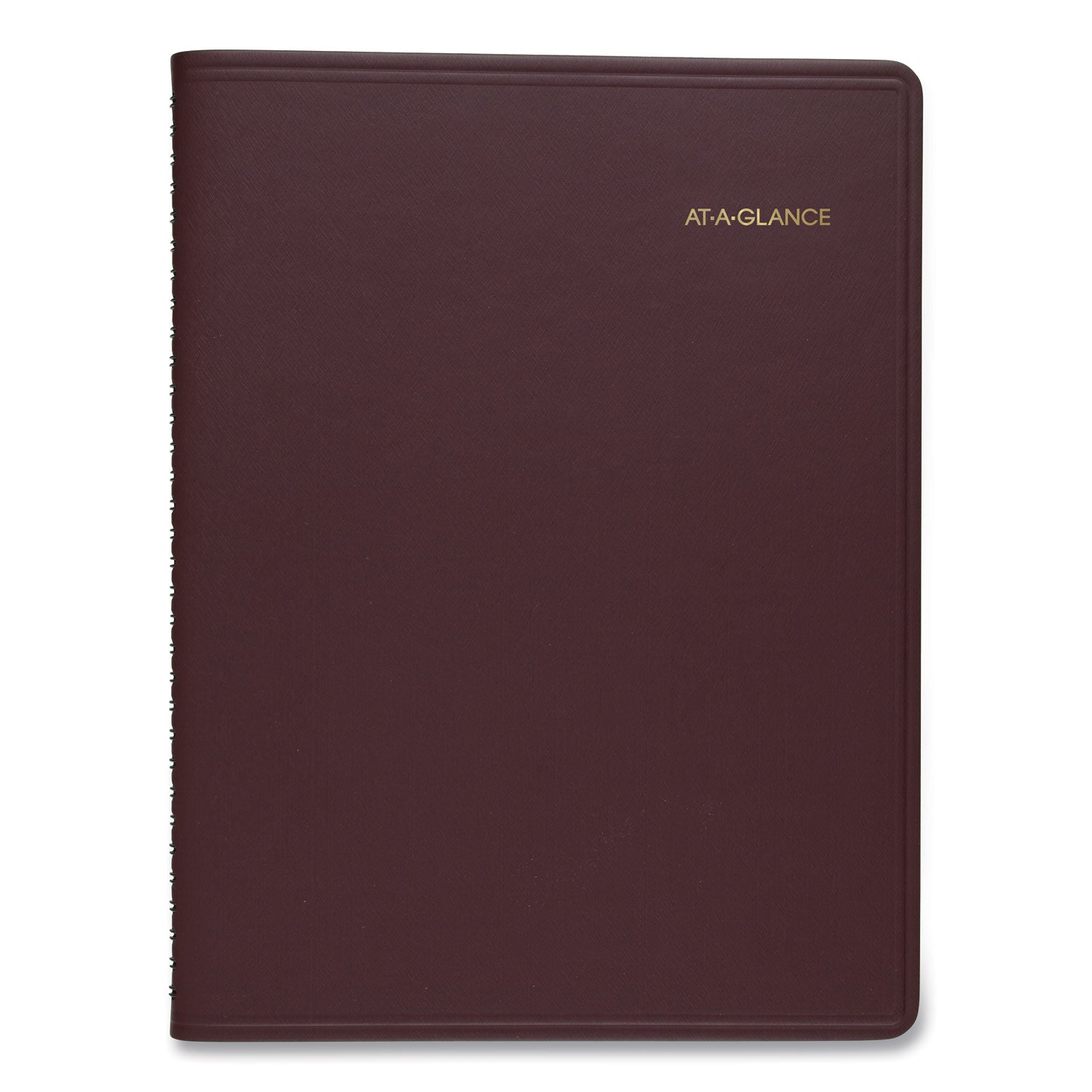 AT-A-GLANCE® Weekly Appointment Book, 11 x 8.25, Winestone Cover, 13-Month: Jan 2025 to Jan 2026