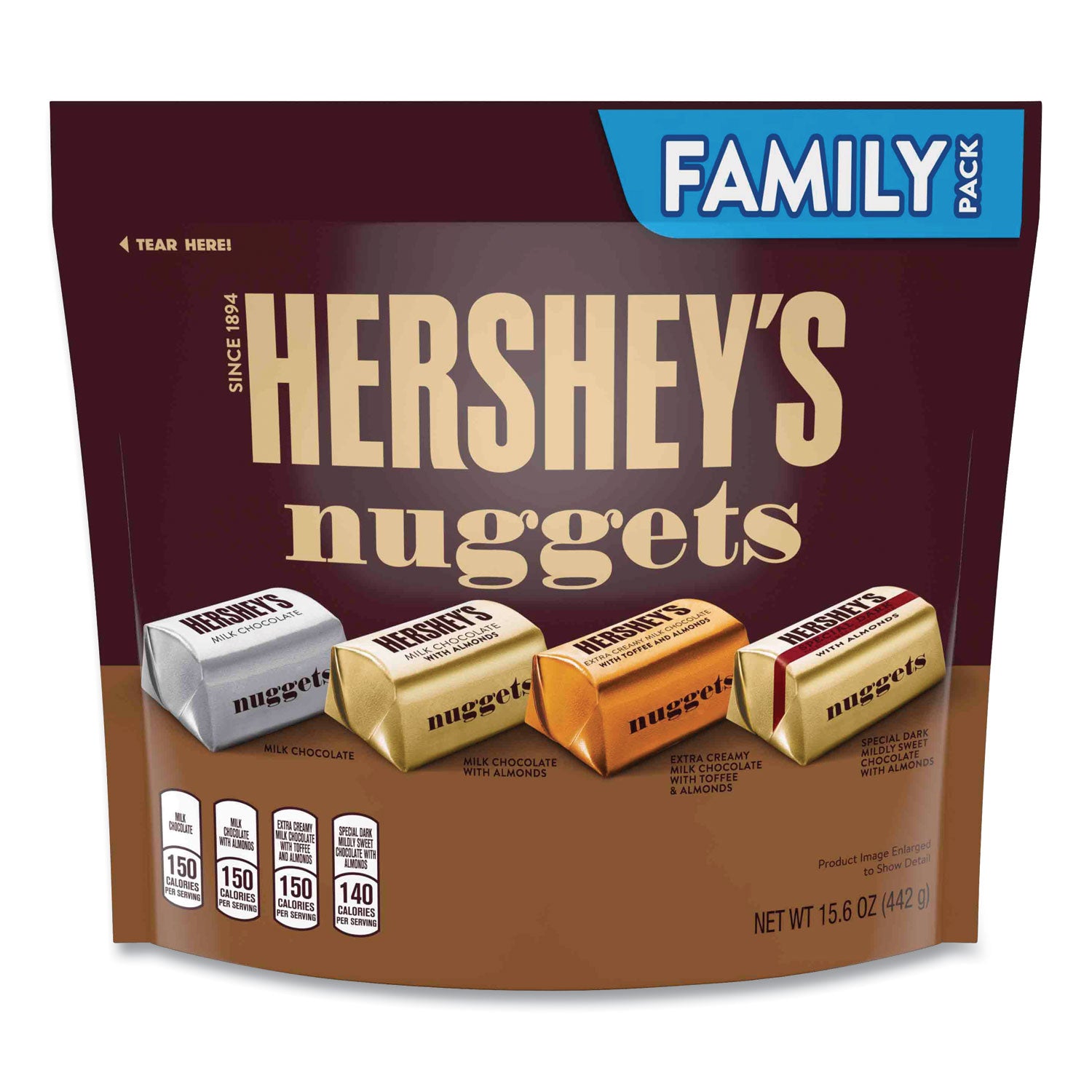 Nuggets Family Pack, Assorted, 15.6 oz Bag