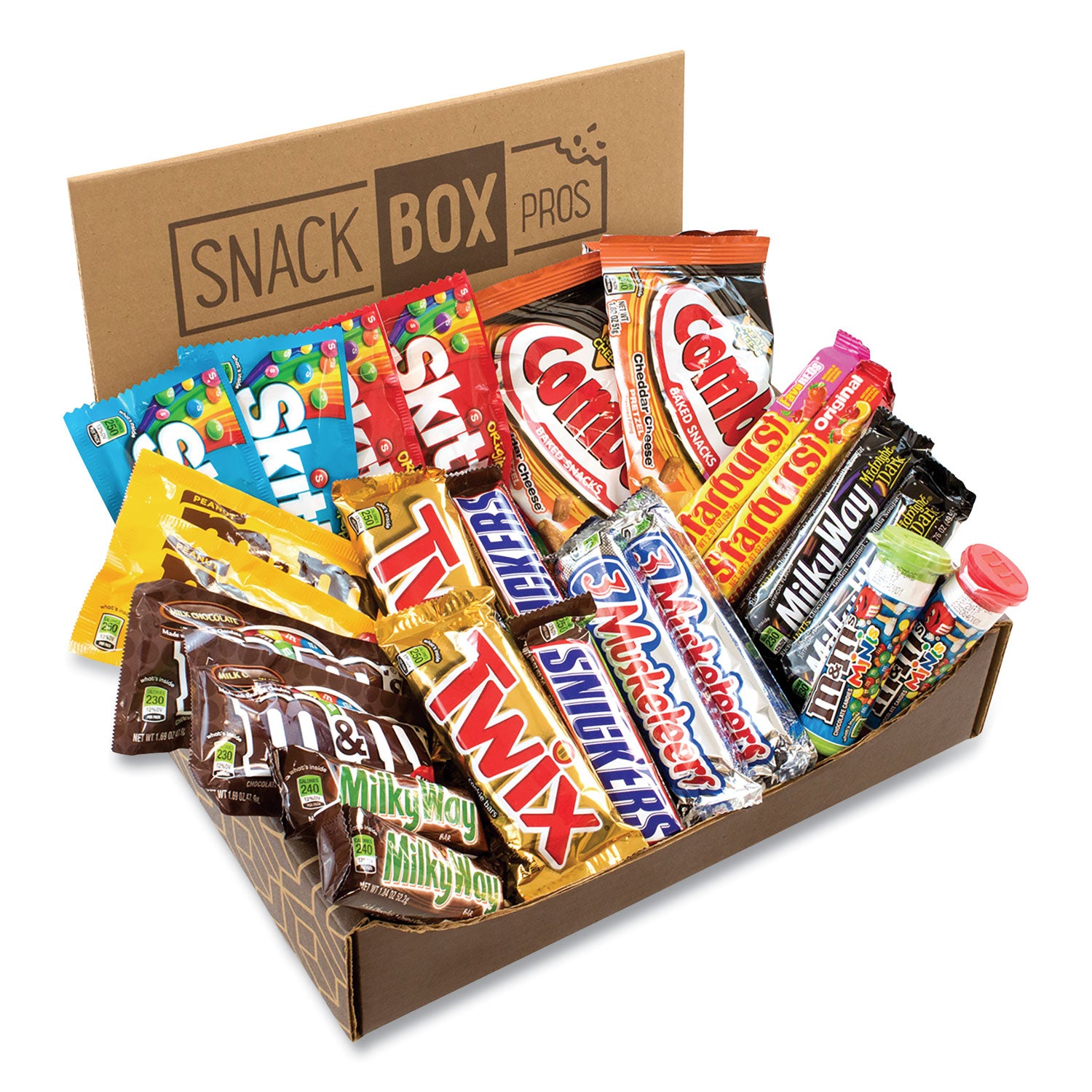 MARS Favorites Snack Box, 25 Assorted Snacks/Box