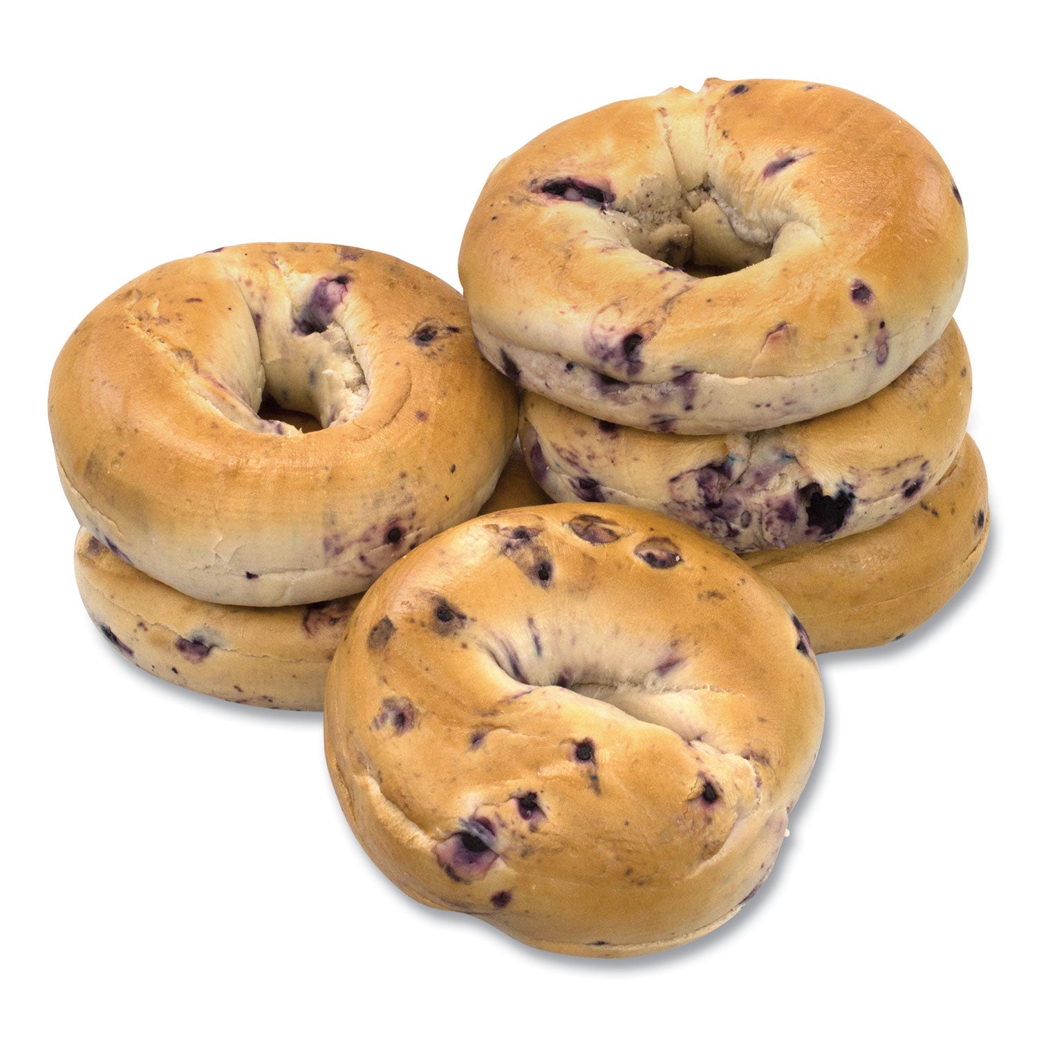 Fresh Blueberry Bagels, 6/Pack