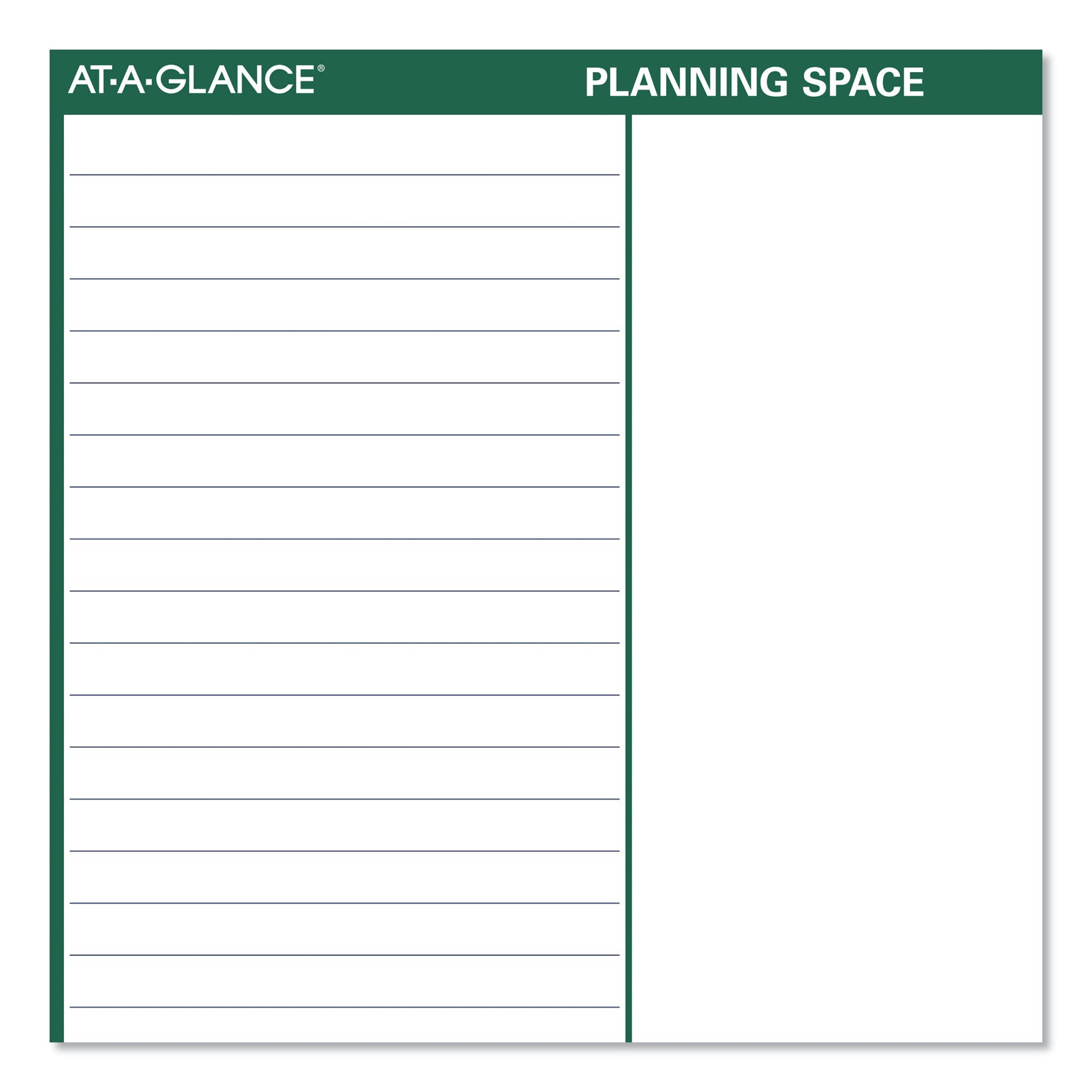 AT-A-GLANCE® Vertical Erasable Wall Planner, 32 x 48, White/Green Sheets, 12-Month (Jan to Dec): 2025