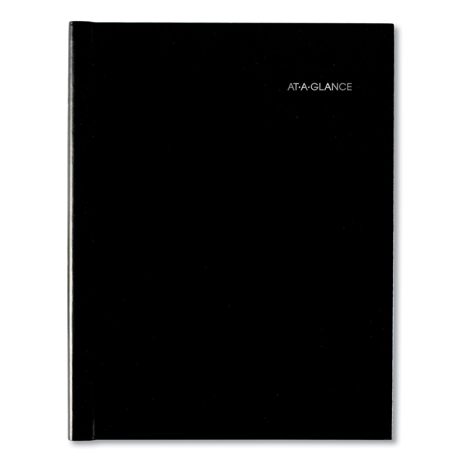 AT-A-GLANCE® DayMinder Hardcover Weekly Vertical-Column Format Appointment Book, 11 x 8, Black Cover, 12-Month (Jan to Dec): 2025