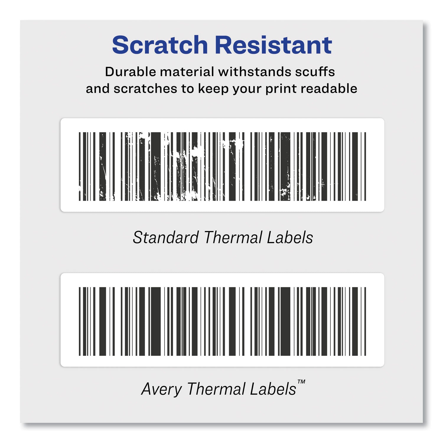 Avery® Thermal Printer Labels, Thermal Printers, 1.13 x 3.5, Clear, 120/Roll, 1 Roll/Pack