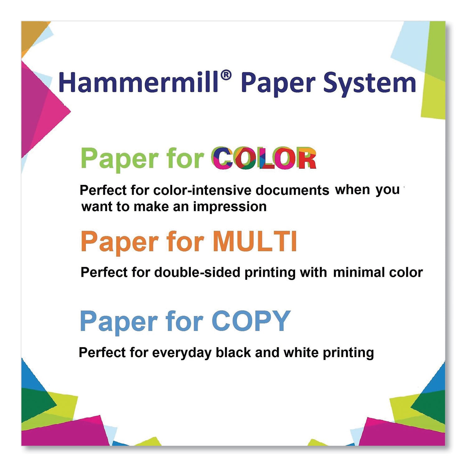 Hammermill® Colors Print Paper, 20 lb Bond Weight, 11 x 17, Green, 500/Ream