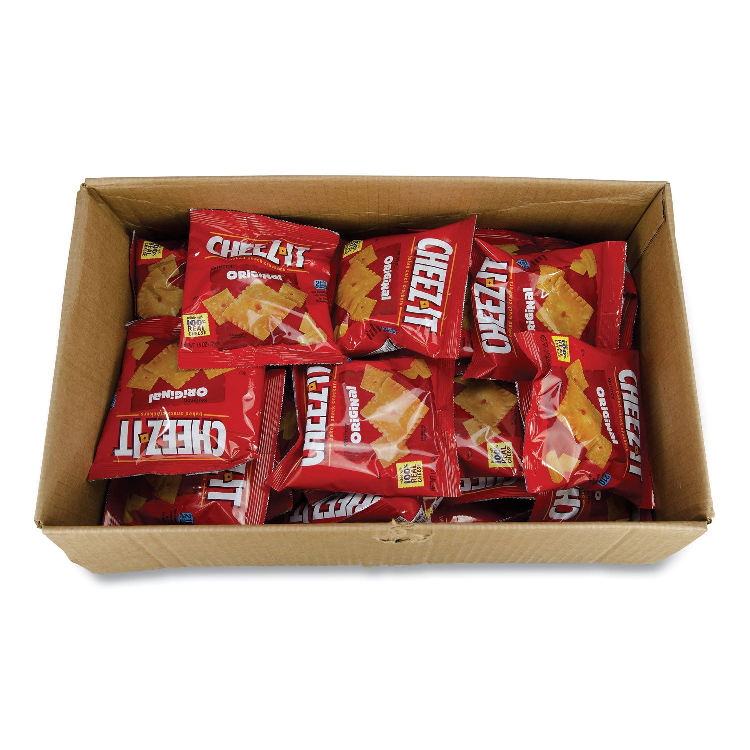 Cheez-It® Baked Snack Crackers, 1.5 oz Bag, 60/Carton