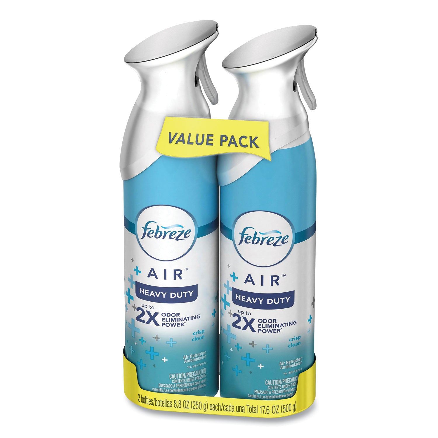 AIR, Crisp Clean, 8.8 oz Aerosol Spray, 2/Pack