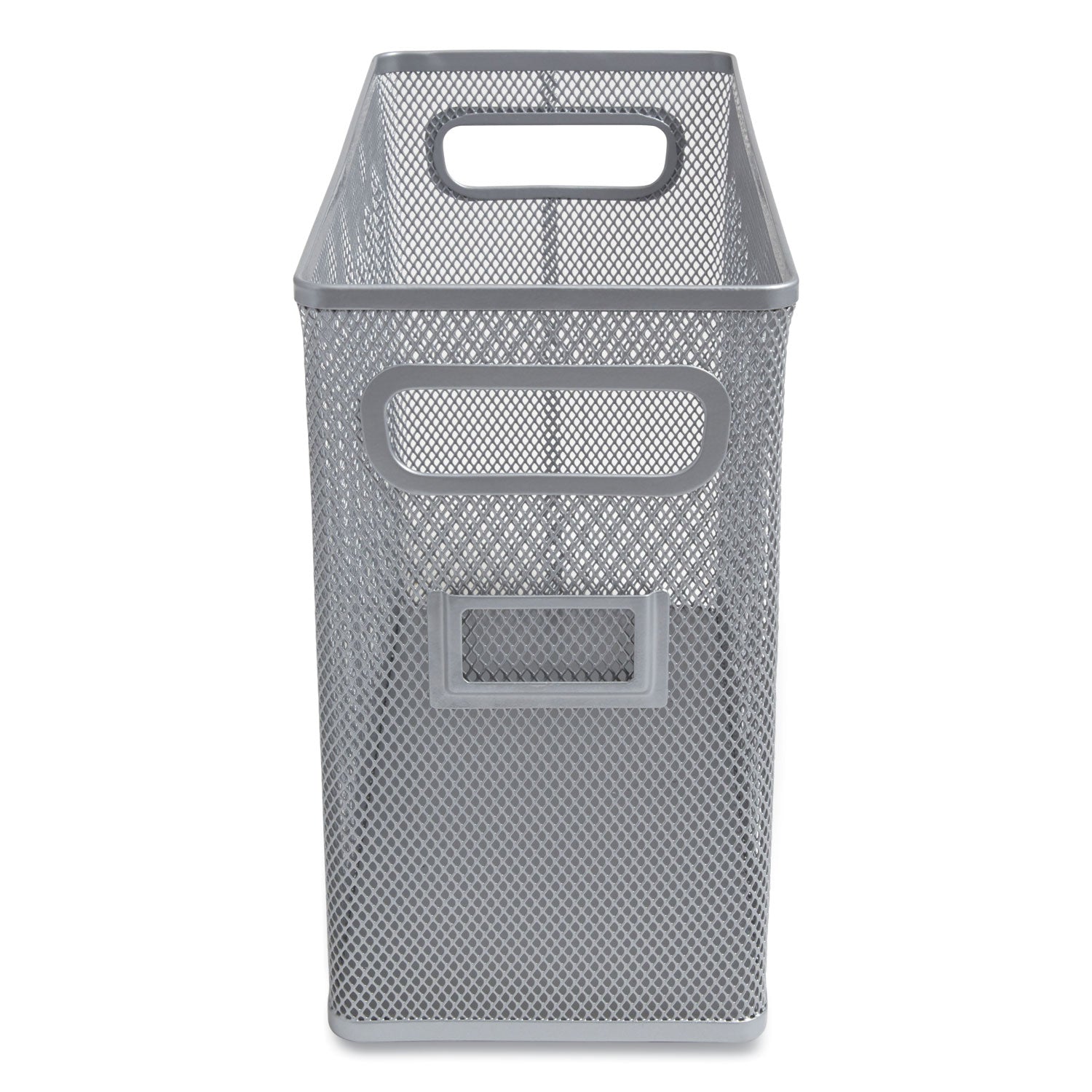 Wire Mesh Box-Style Vertical Document Organizer, 1 Section, Letter-Size, 5.79 x 12.4 x 10.16, Silver TRU RED™ Flipcost