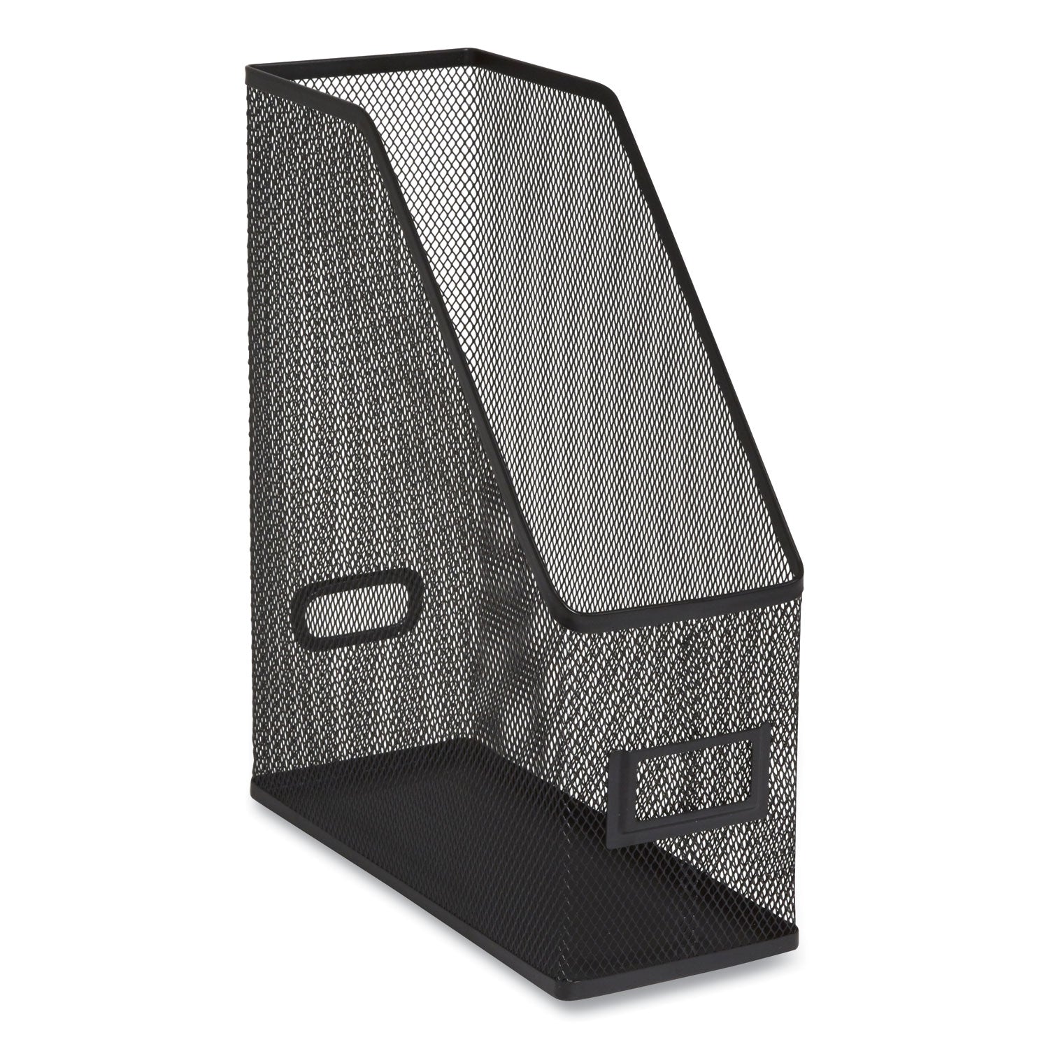 TRU RED™ Mesh Magazine File, 4.53 x 10.51 x 12.4, Black