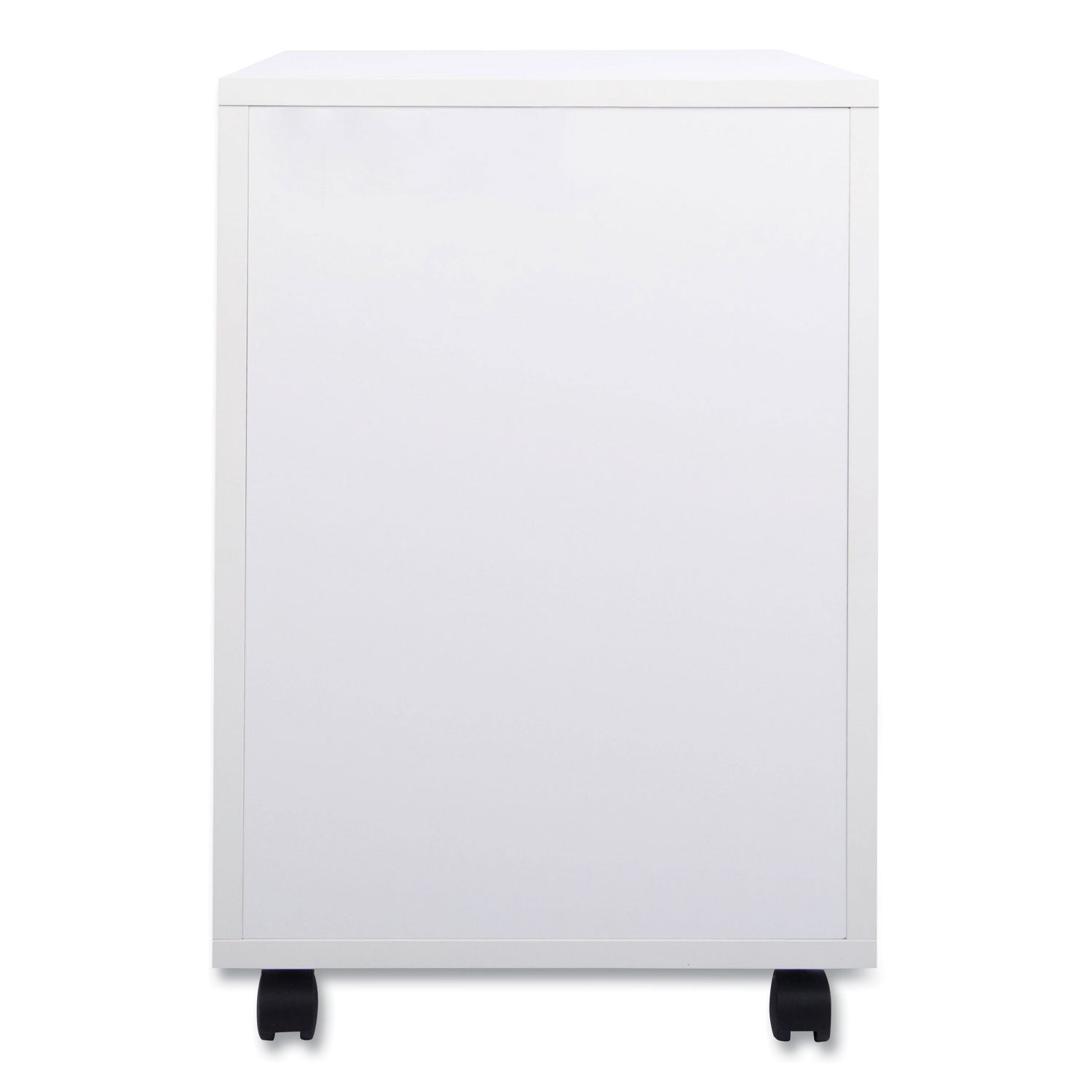 Essentials Mobile Pedestal File, Left or Right, 3-Drawers: Box/Box/File, Legal/Letter, White, 15.6" x 21.3" x 24.3" Union & Scale™ Flipcost